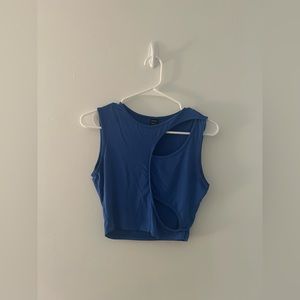 SHEIN Cut Out Tank Top
Blue / S(4)